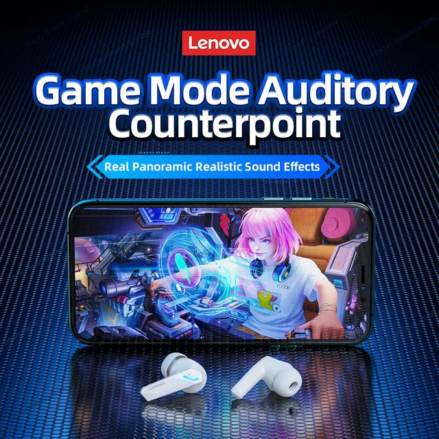 Lenovo GM2 Pro Bluetooth 5.3 イヤホンスポーツヘッドセット